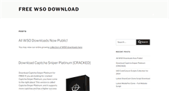 Desktop Screenshot of freewsodownload.com